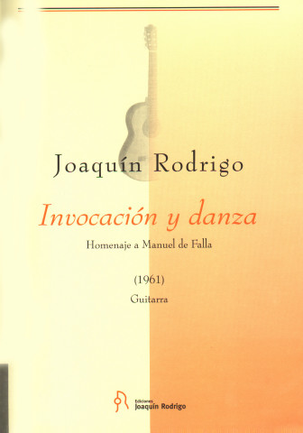 RODRIGO Joaquin (1901- 2000  Espa�a)<br><br>Invocaci�n y danza